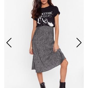 nasty gal midi skirt